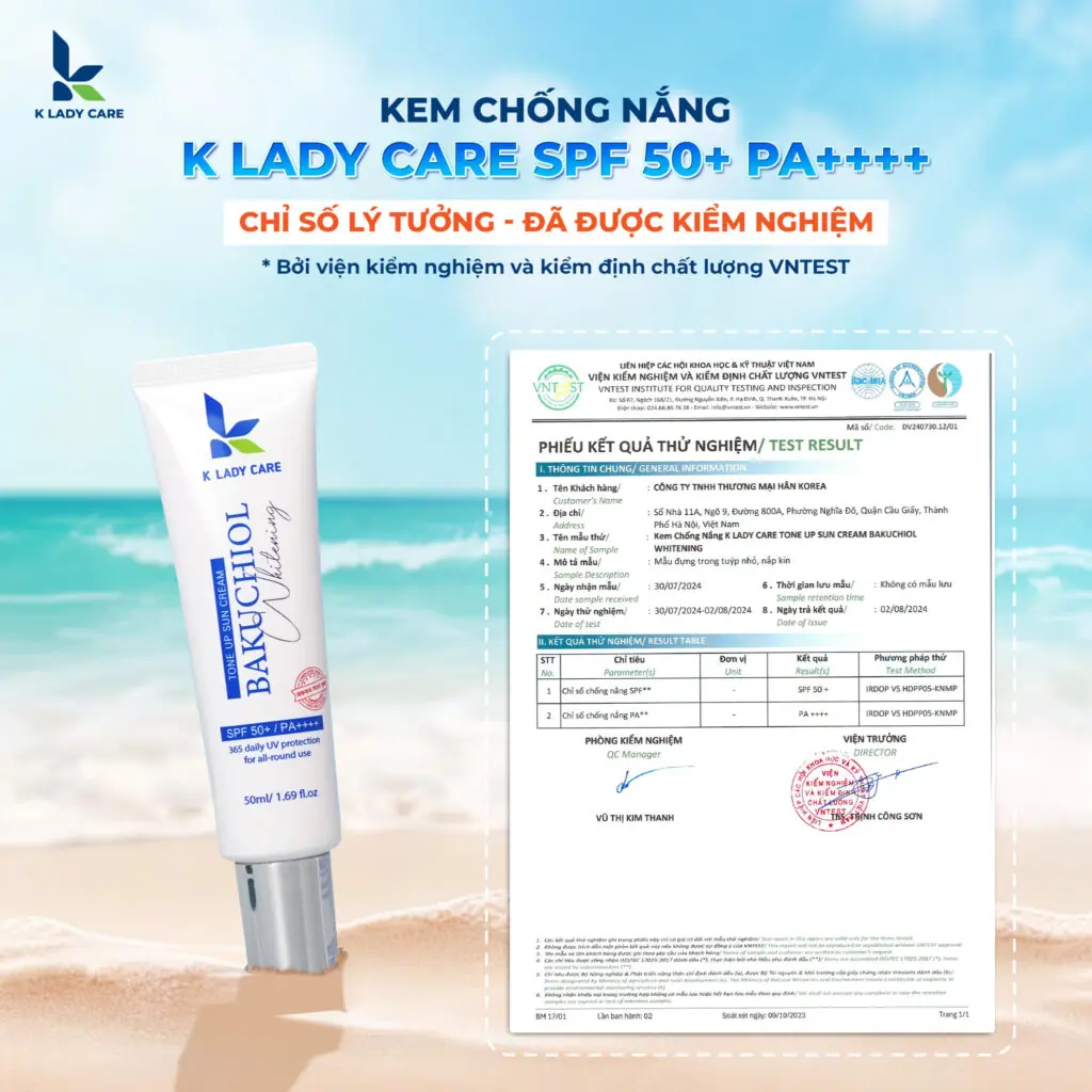 Sản phẩm đã được kiểm nghiệm và kiểm định chất lượng bởi VNTest Sản phẩm đã được kiểm nghiệm và kiểm định chất lượng bởi VNTest