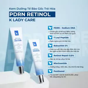 kem dưỡng retinol, kem dưỡng trắng da, combo dưỡng da