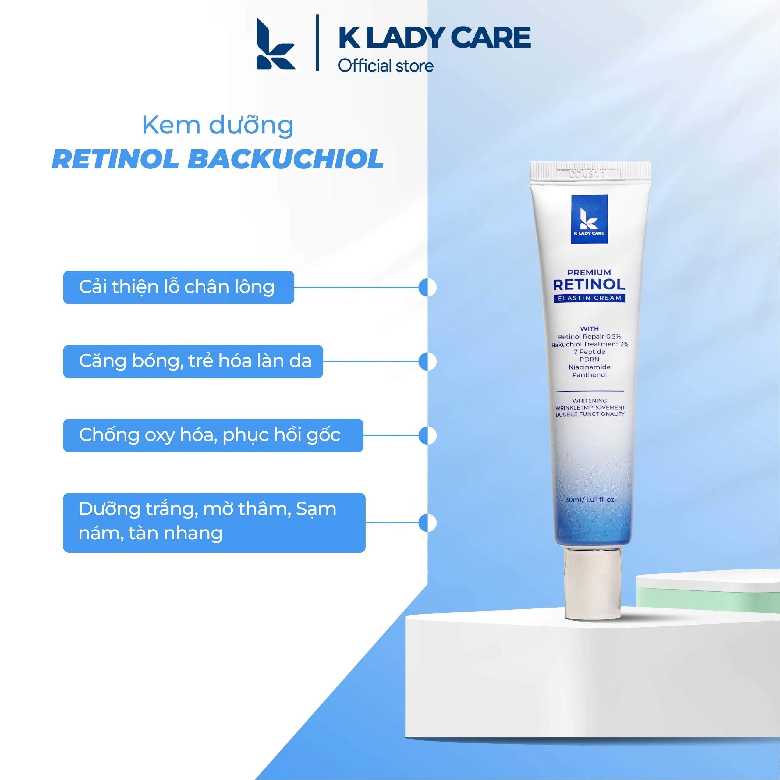 kem dưỡng chống lão hóa, kem dưỡng retinol