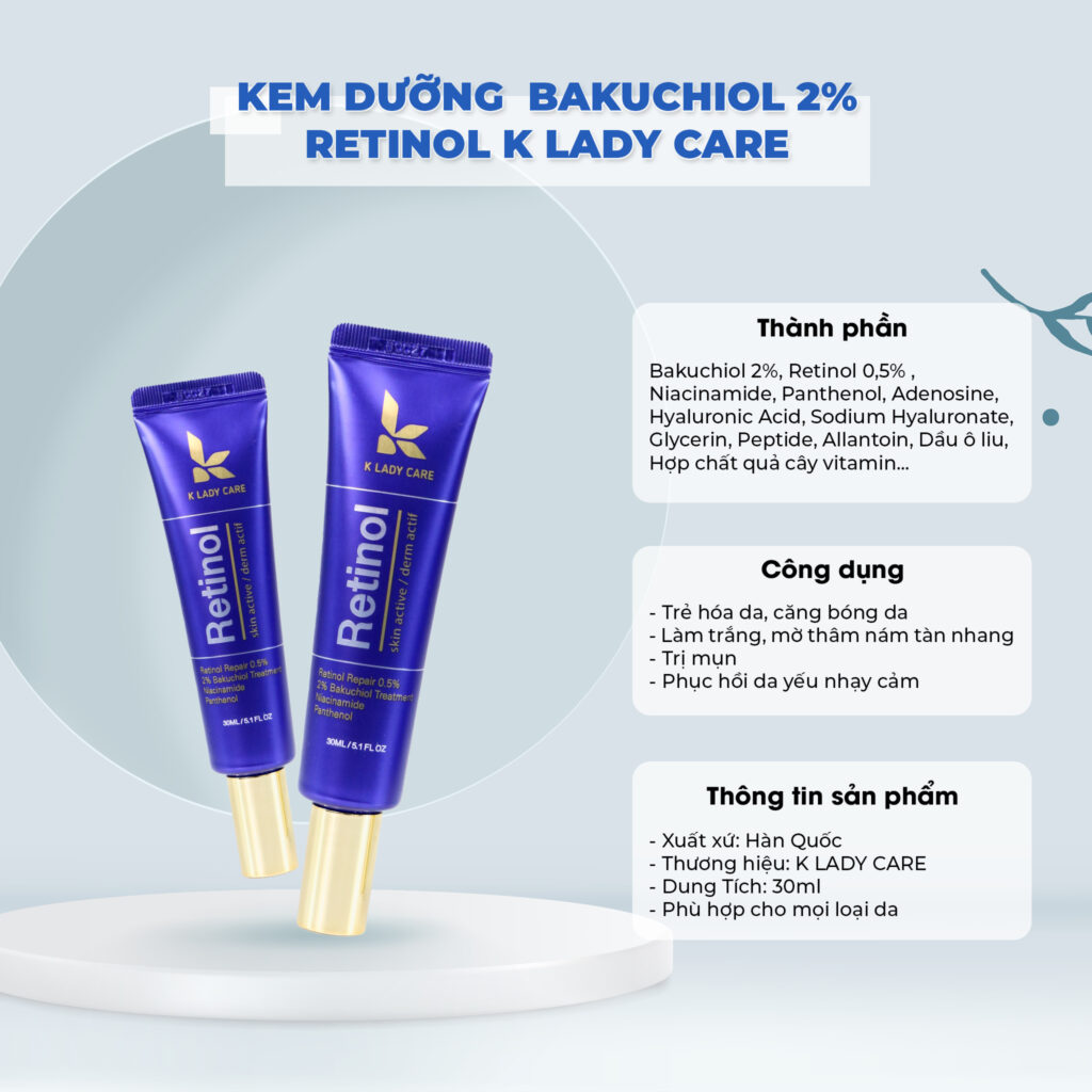 siêu phẩm chống lão hóa, kem dưỡng retinol