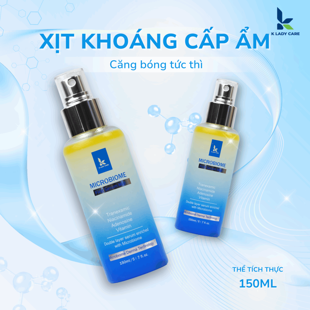 Xịt khoáng căng bóng K Lady Care