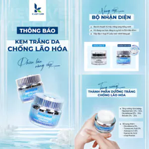 Kem dưỡng trắng da, Whitening Cream