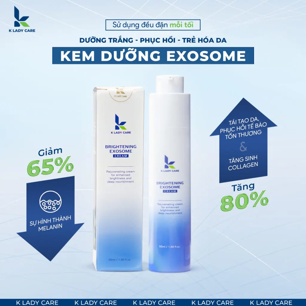 Kem dưỡng Exosome K Lady Care Kem dưỡng Exosome K Lady Care